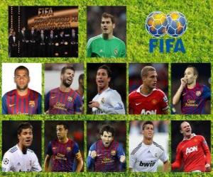 yapboz FIFA / FIFPro World XI 2011